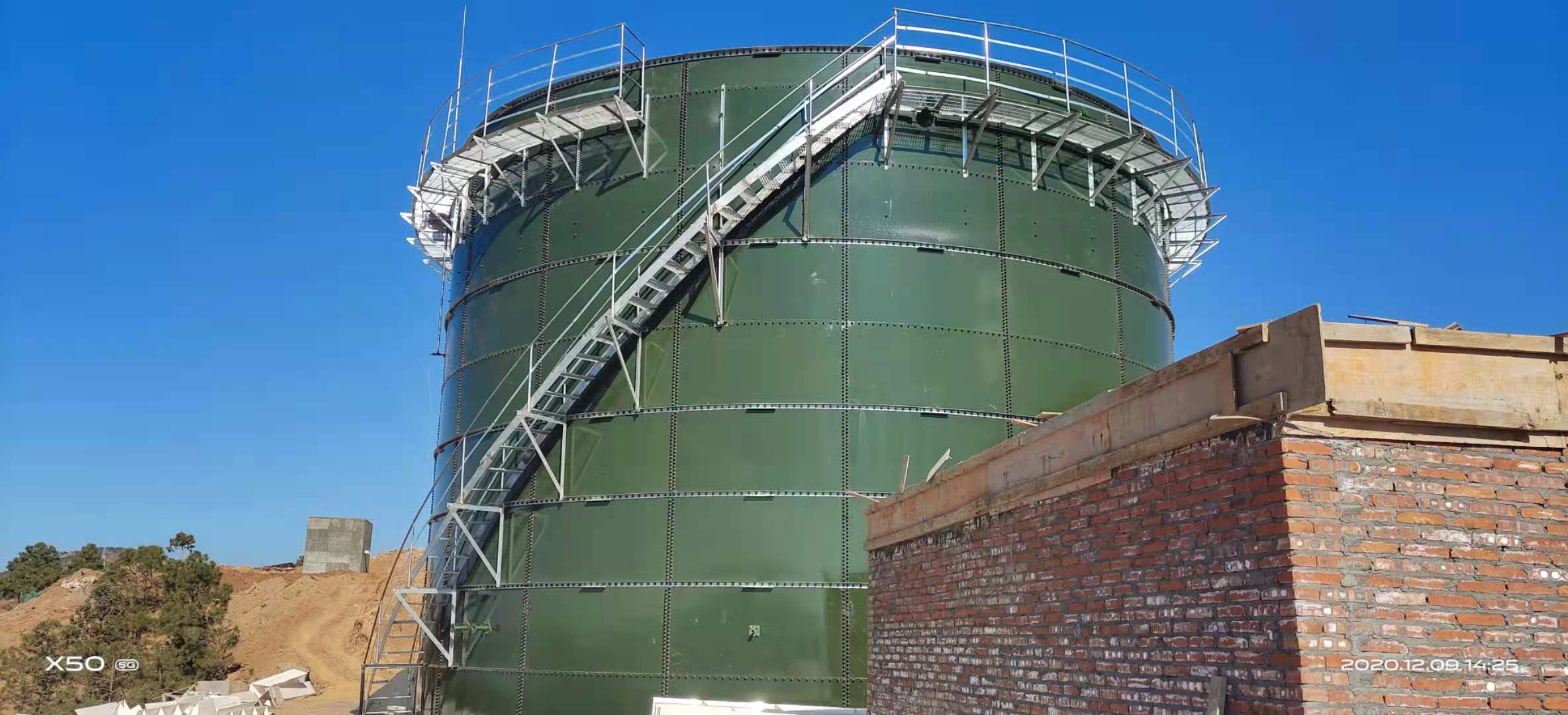 搪瓷拼裝罐液上溢流裝的解析 搪瓷拼裝罐液上溢流裝的解析